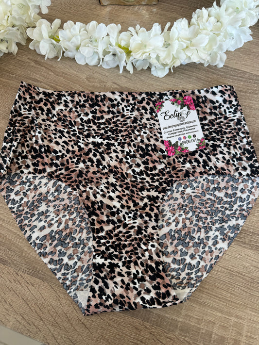 Braga licra leopardo